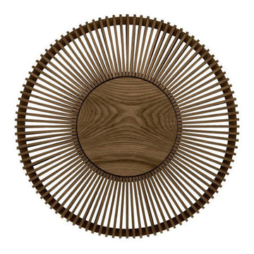 Clava Up Wood Væglampe - Mørk Eg - Large Ø: 49 cm - Umage