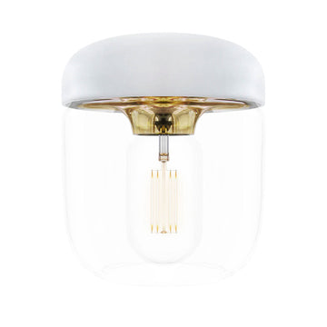 Acorn Lampeskærm - White/Brass - Umage