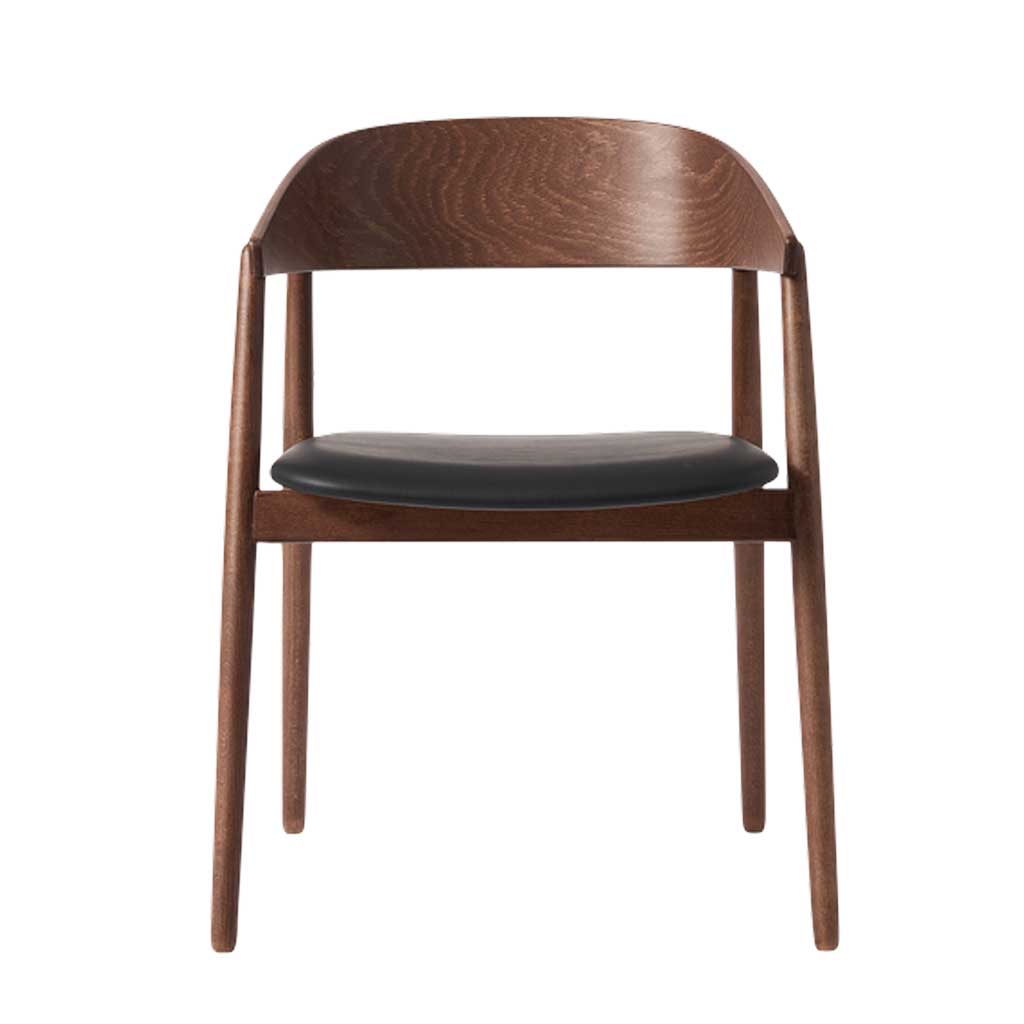 AC2 spisebordsstol - Bøg Røget mat lak / Polster - Andersen Furniture