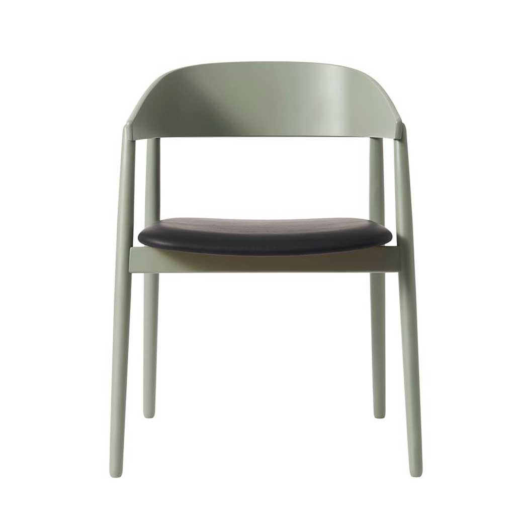 AC2 spisebordsstol - Bøg Grøn / Polster - Andersen Furniture