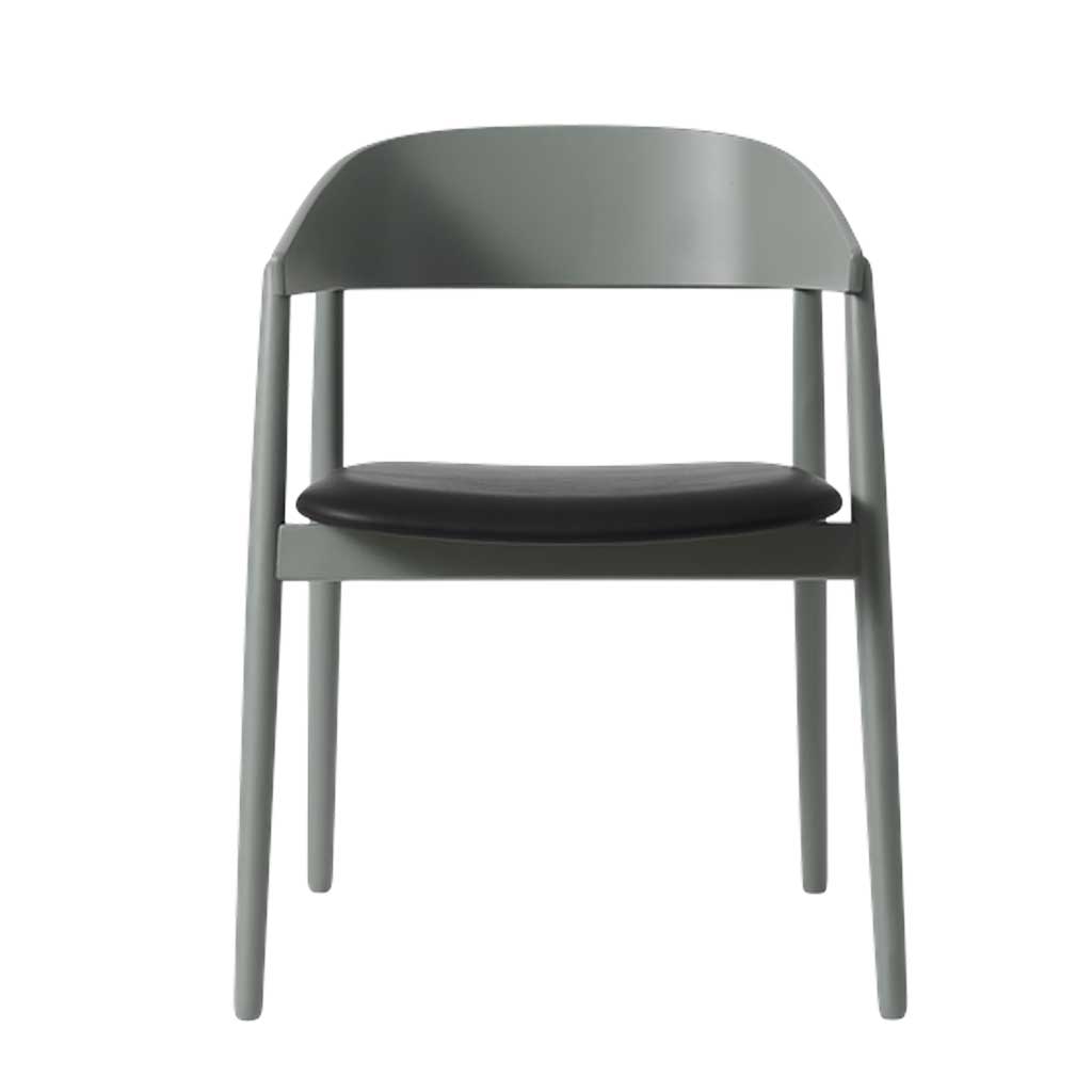 AC2 spisebordsstol - Bøg Grå / Polster - Andersen Furniture
