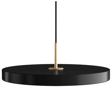 Asteria Pendel Medium - Black / Brass - Ø: 43 cm - Umage