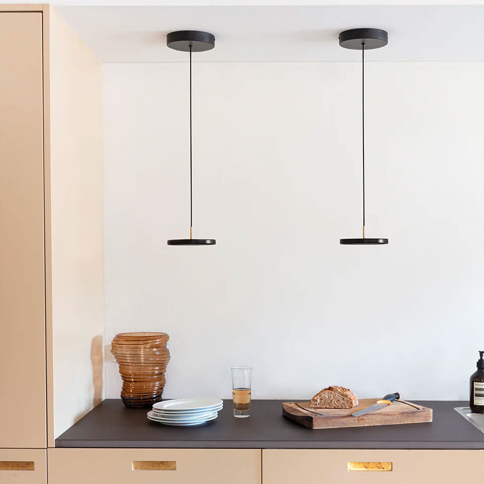 Asteria Micro Pendel - Black - Ø: 15 Cm - Umage