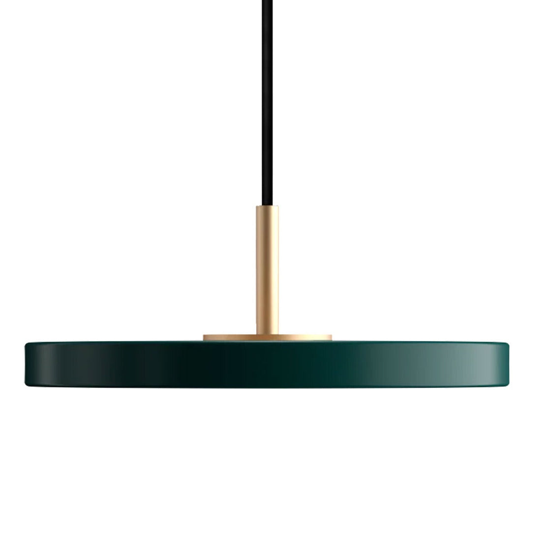 Asteria Pendel Mini - Forest Green / Brass - Ø: 31 cm - Umage