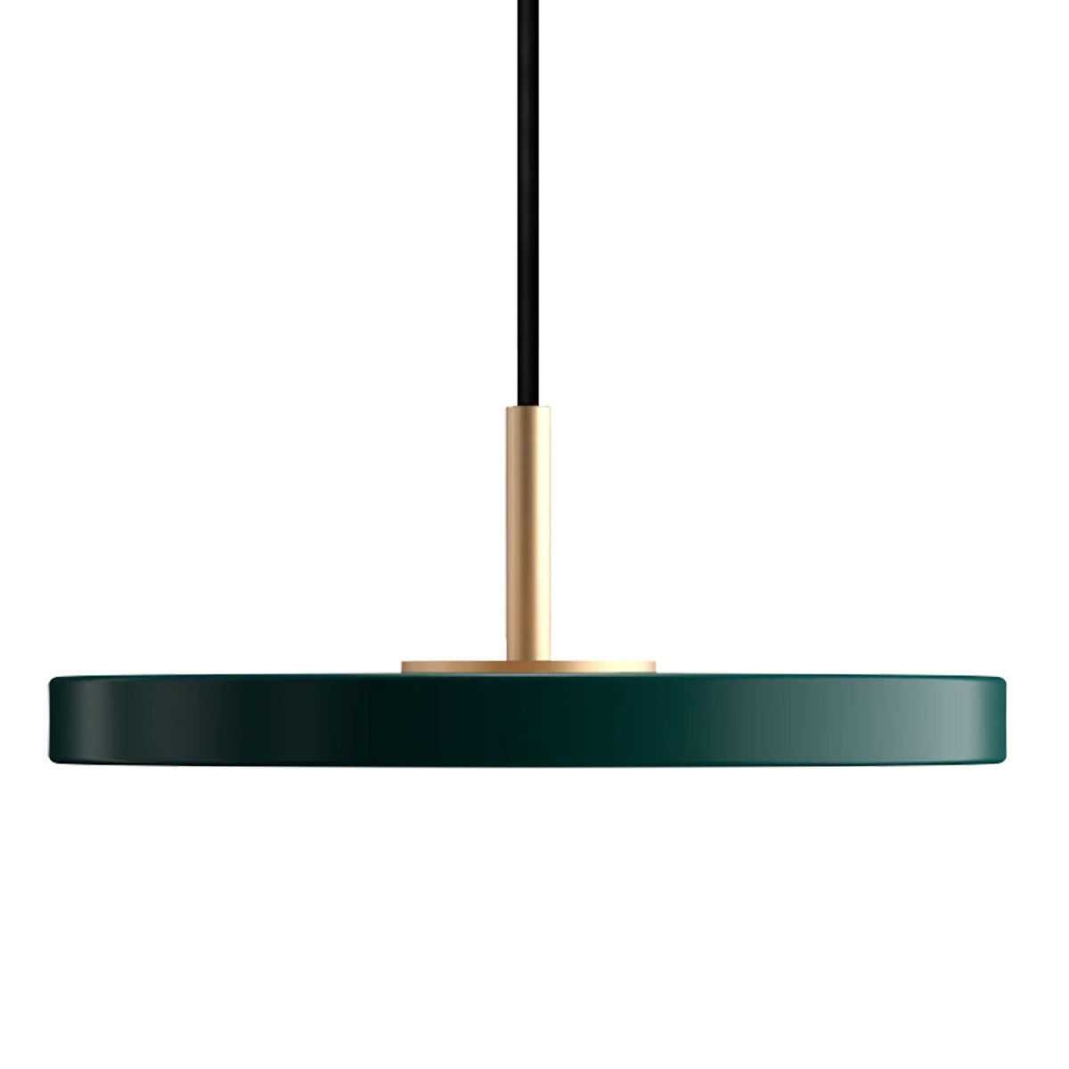 Asteria Pendel Mini - Forest Green / Brass - Ø: 31 cm - Umage