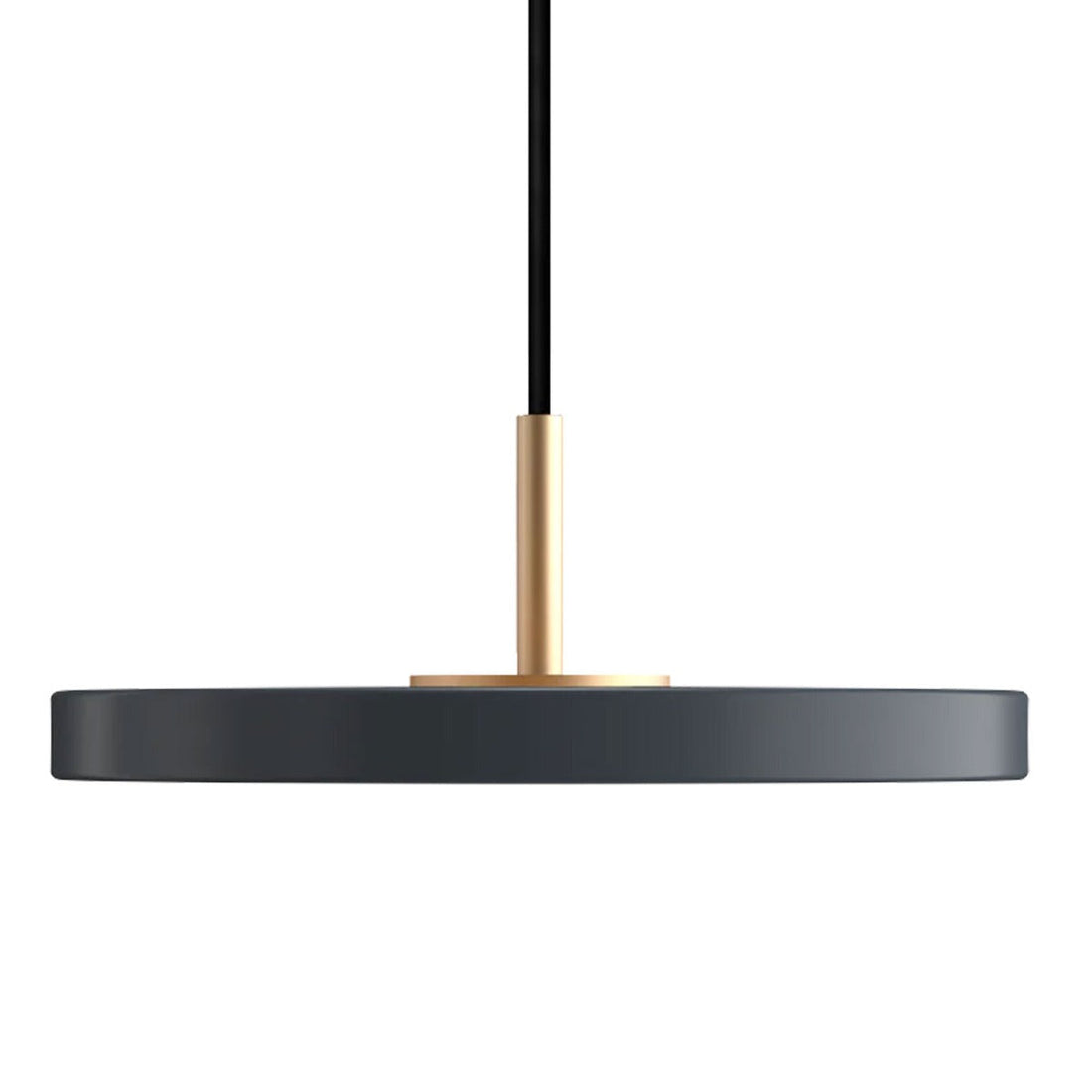 Asteria Pendel Mini - Anthracite / Brass - Ø: 31 cm - Umage