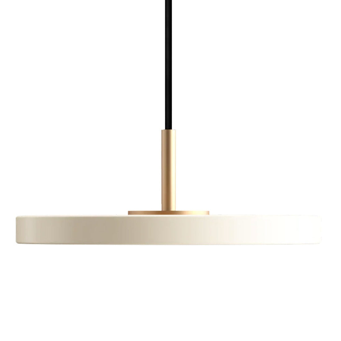 Asteria Pendel Mini - Pearl White / Brass - Ø: 31 cm - Umage