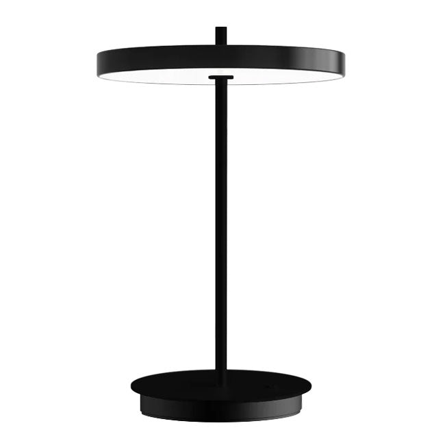 Asteria Move Trådløs Bordlampe - Black / Black Base - H: 30,6 cm - Umage
