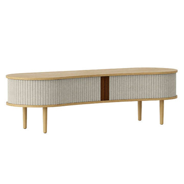 Audacious TV Bænk - Oak / White Sands - 40x140x46 cm - Umage