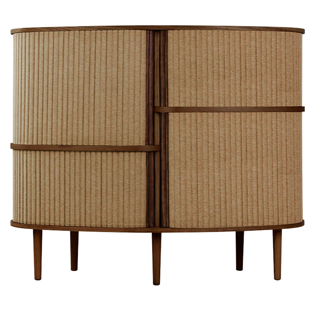 Audacious Highboard Skænk - Dark Oak / Sugar Brown - 100x120x50 Cm - Umage