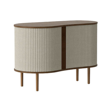 Audacious Skænk - Dark Oak / White Sands - 67x100x50 cm - Umage