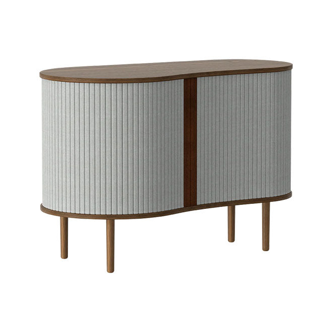 Audacious Skænk - Dark Oak / Sterling - 67x100x50 cm - Umage