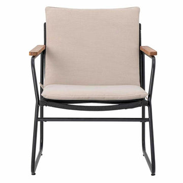 Hampton Loungestol - Sort, Metal - Bloomingville