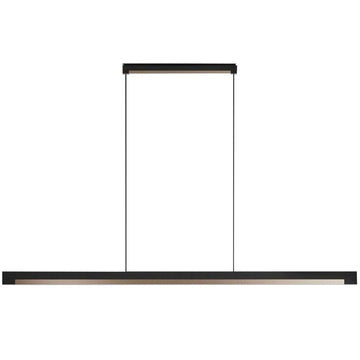 INLAY Pendel - Matt Black / Satin Gold - Light Point / Studio F. A. Porsche