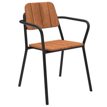 Kirra Patio Chair - Noir - SACKit