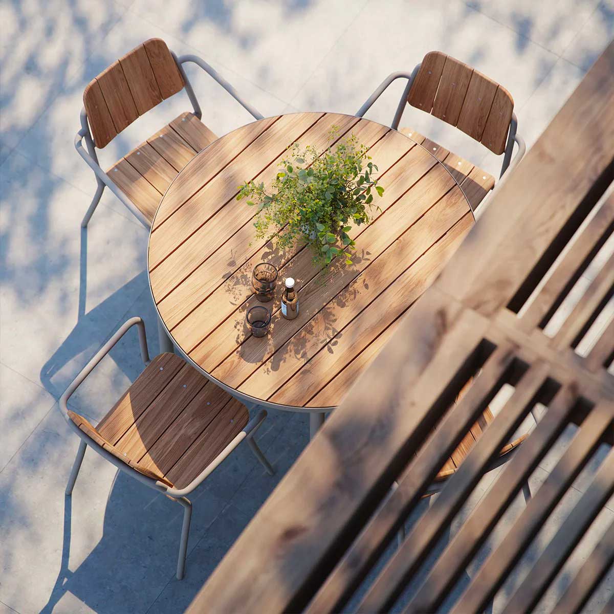 Kirra Patio Chair - Taupe - SACKit