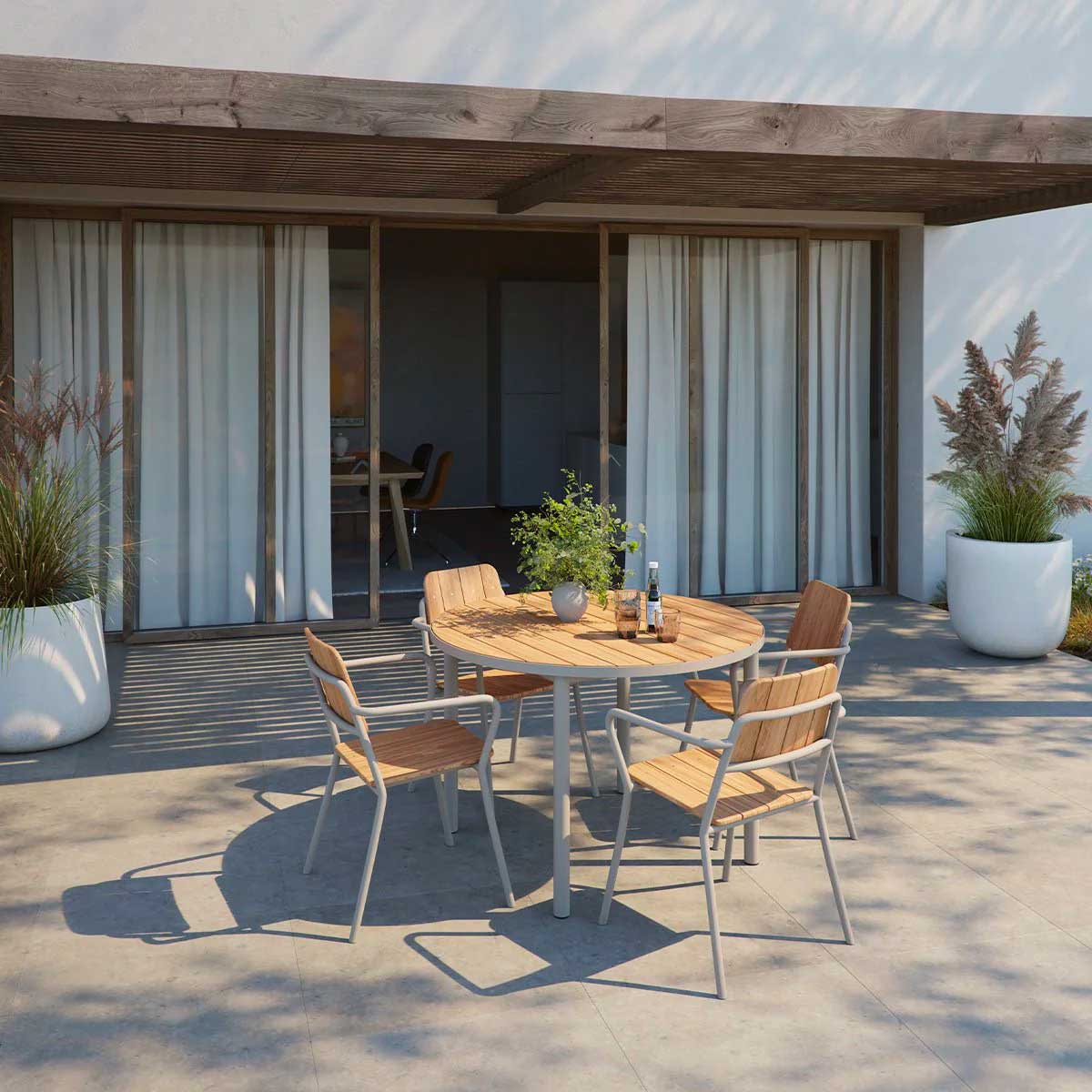 Kirra Patio Chair - Taupe - SACKit