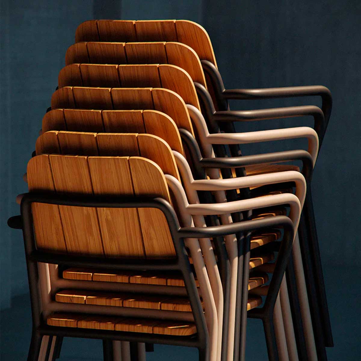 Kirra Patio Chair - Taupe - SACKit