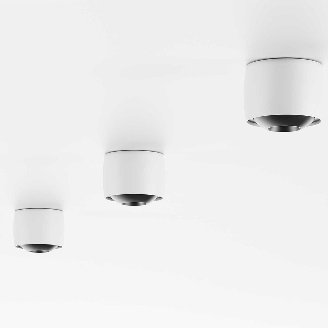 Air C Loftlampe - Hvid/Sort - Loom Design