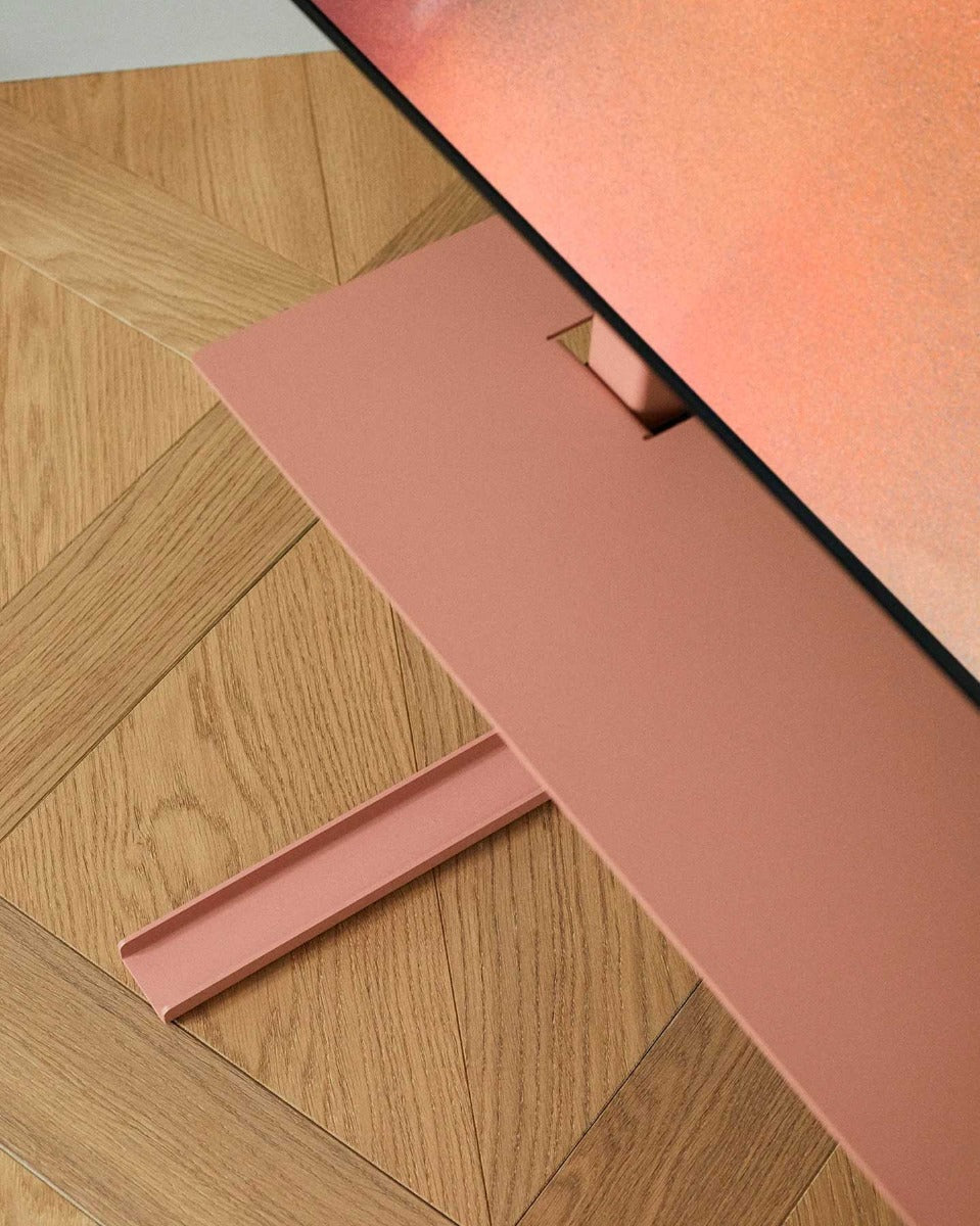 Plate Shelf - Dusty Rose - Pedestal