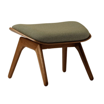 The Reader Ottoman Skammel - Dark Oak/Morning meadows - 42x60 cm - Umage