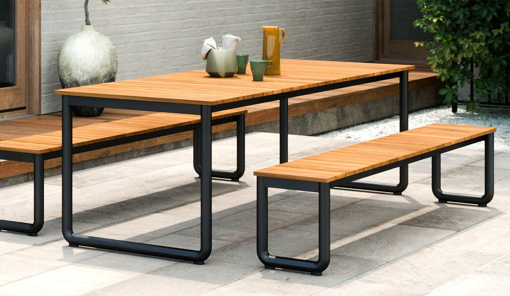 Patio Dining Table Havebord - 214x90 - SACKit
