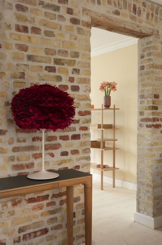 Champagne Bordstander m/USB - Hvid - H: 42 cm - Umage