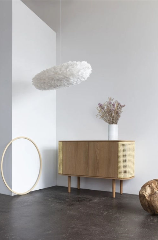 Eos Esther Lampeskærm - Hvid - Large B: 79 cm - Umage