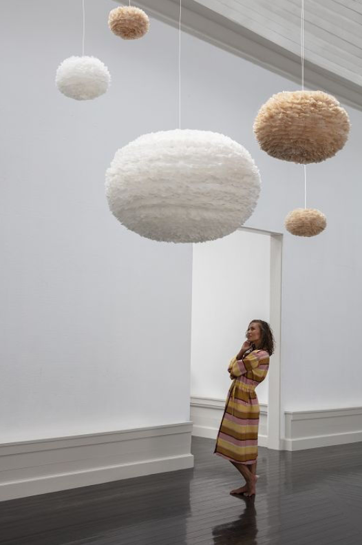 Eos Lampeskærm - Hvid - XXL Ø:110 cm - Umage