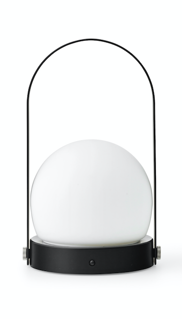 Carrie bordlampe Transportabel - Sort - H: 24,5 cm. - Audo Copenhagen