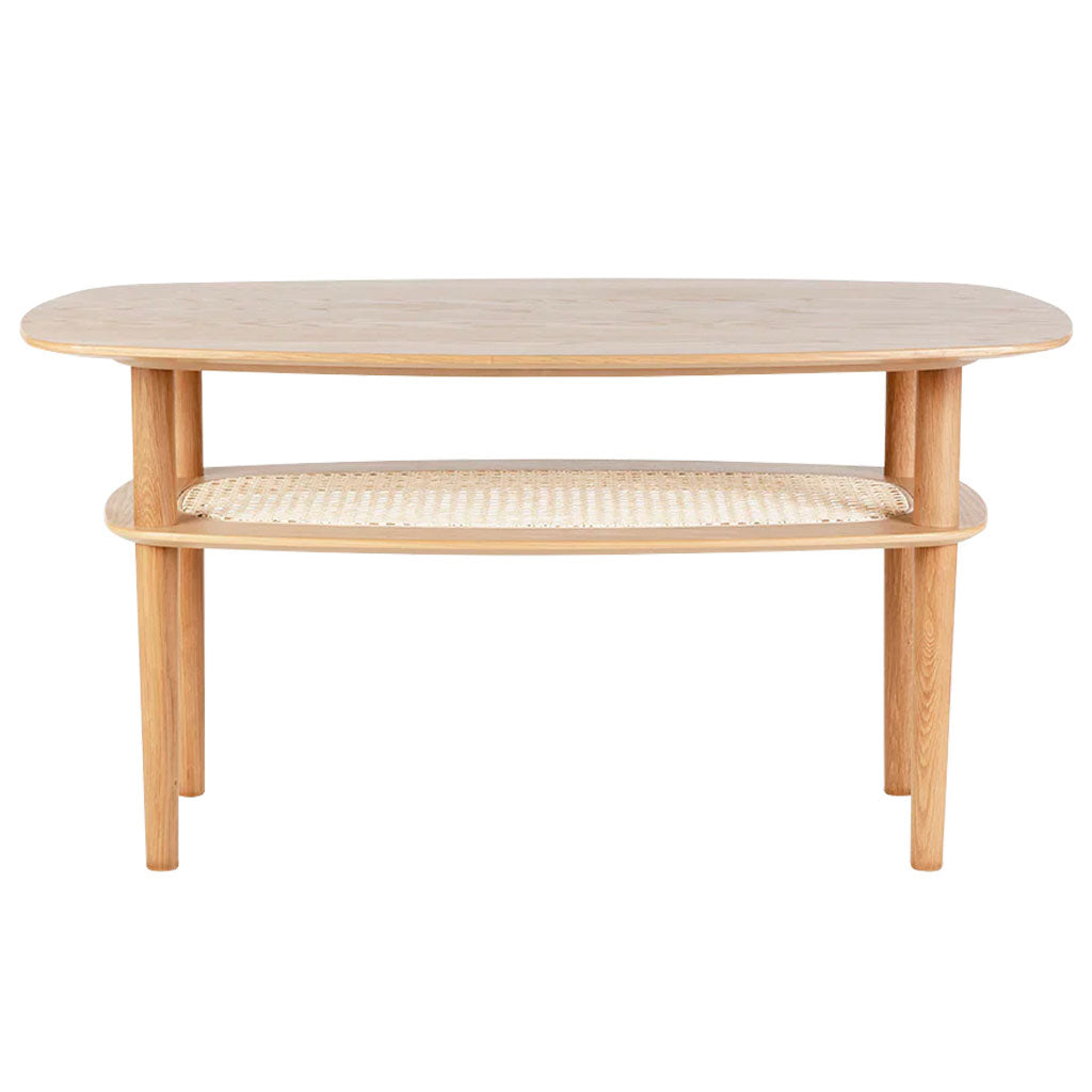 Together Sleek rectangle sofabord - Oak - Umage