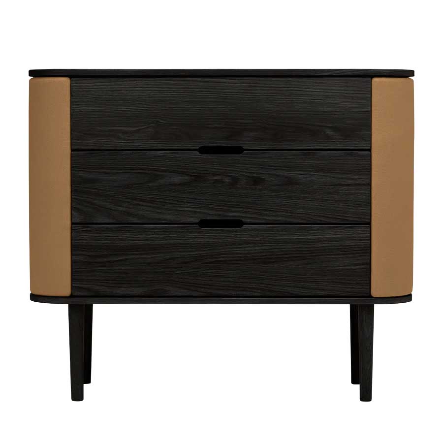 Treasures Kommode - 109.2x93x43 - Black / Sugar Brown - Umage