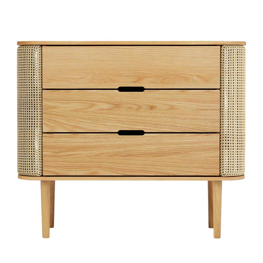 Treasures Kommode - 109.2x93x43 - Oak / Venetian Cane - Umage