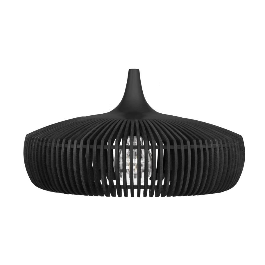 Clava Dine Wood Lampeskærm - Sort Eg - Ø:43 cm - Umage