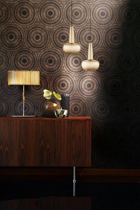 Clava Lampeskærm - Børstet messing - Ø: 21,5 cm - Umage