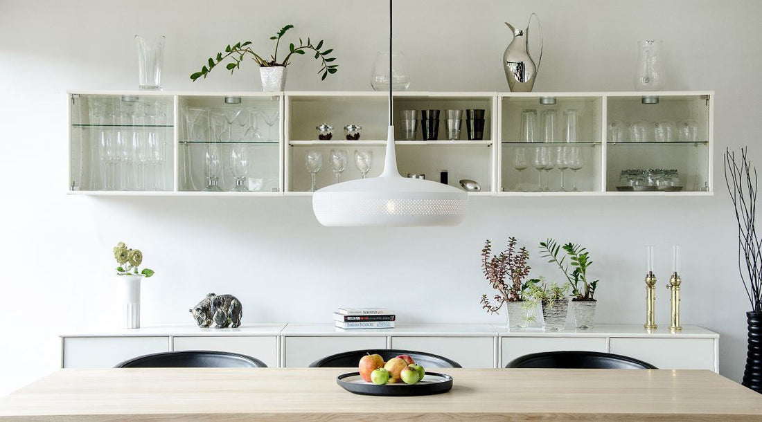 Clava Dine - Mat Hvid - Ø: 43 cm H: 28 cm - Umage