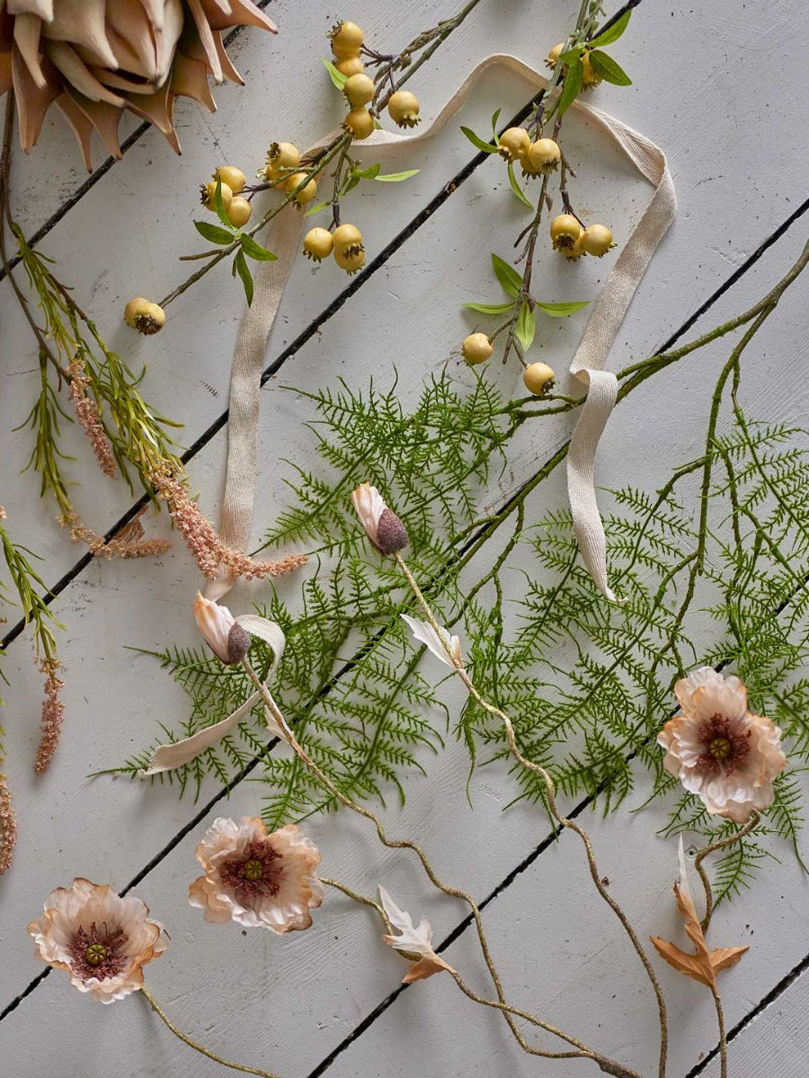 Poppy Stilk, Natur, Kunstige Blomster - Bloomingville