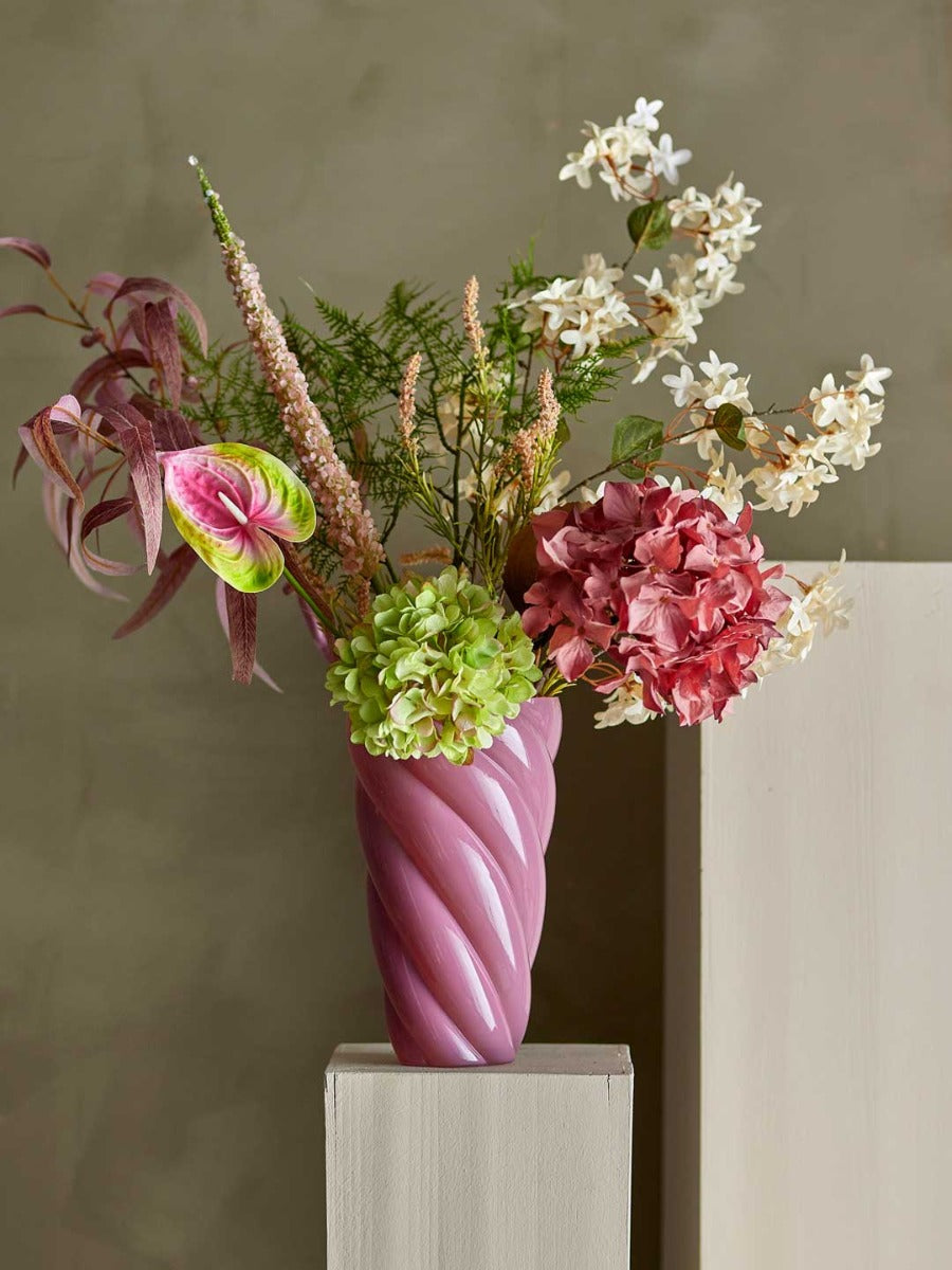 Myrtle Gren, Hvid, Kunstige Blomster - Bloomingville