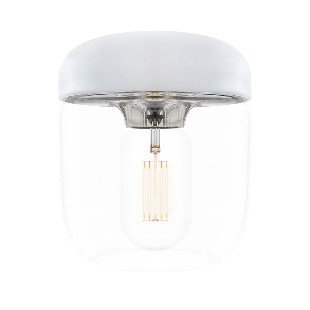 Acorn Lampeskærm - White/Steel - Umage