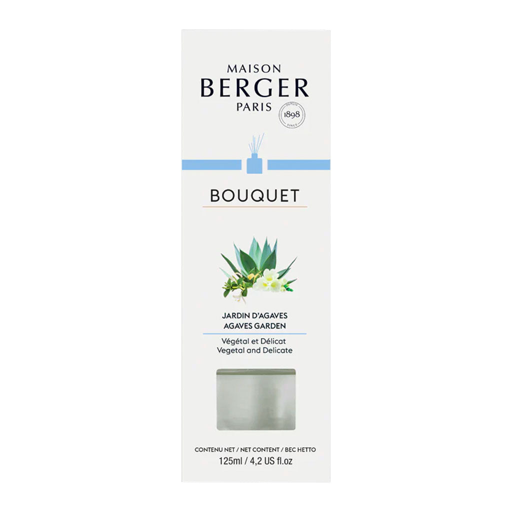 Agaves Garden - Cube flakon med duftpinde - Maison Berger