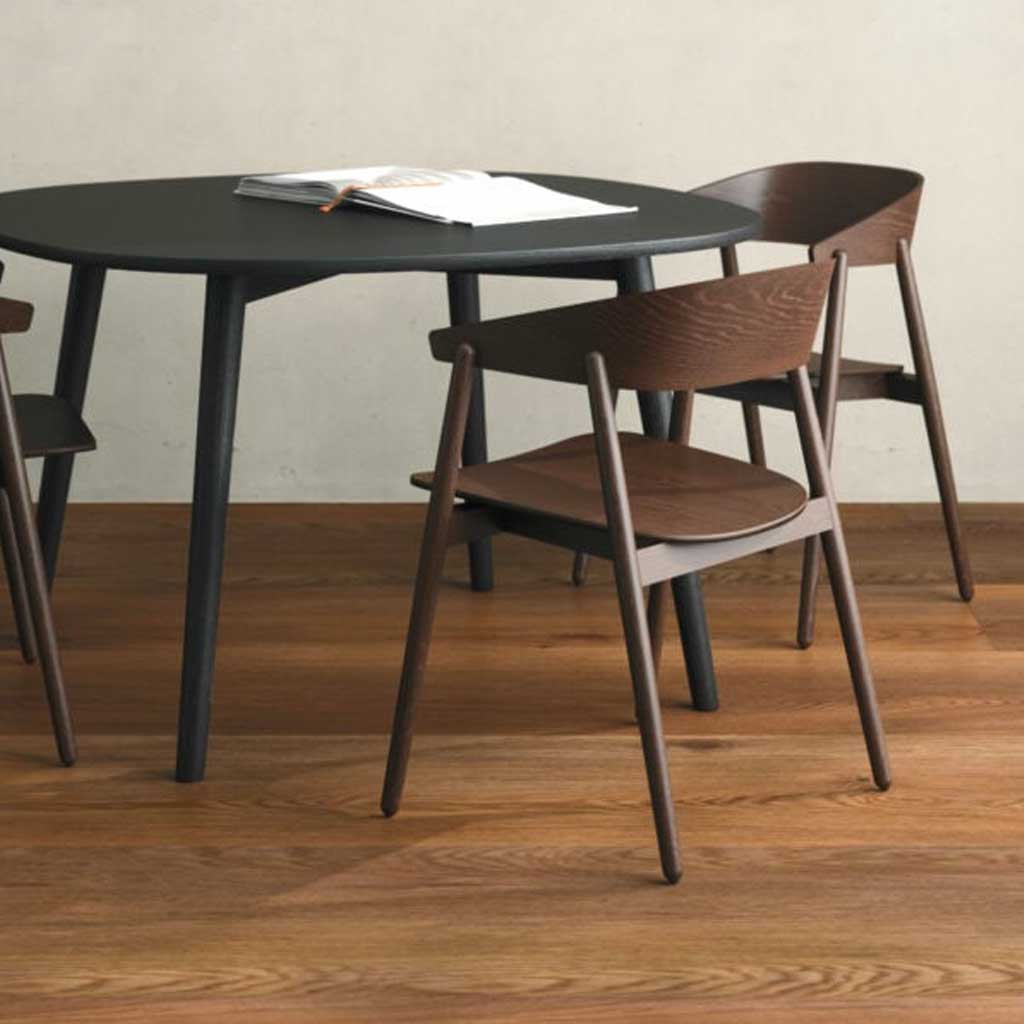 AC2 spisebordsstol - Bøg sort mat lak - Andersen Furniture