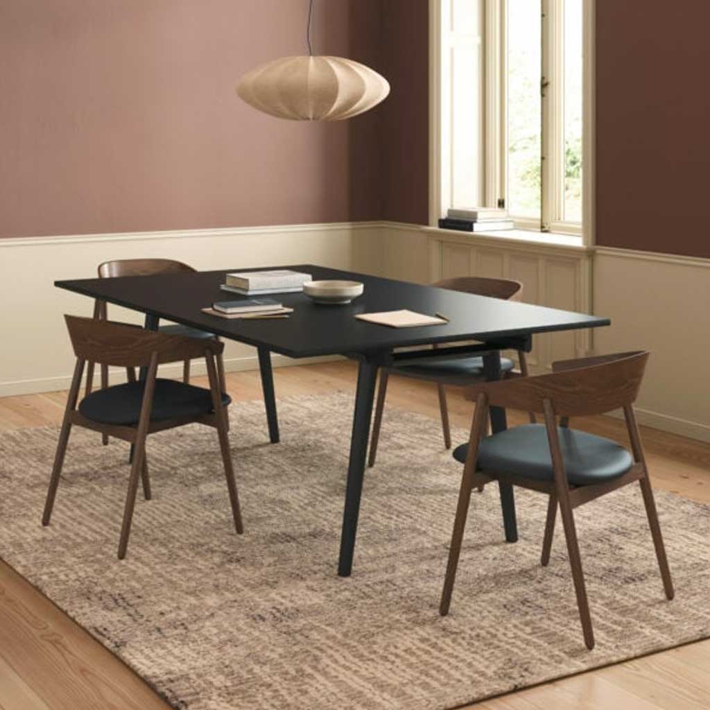 AC2 spisebordsstol - Bøg Røget mat lak / Polster - Andersen Furniture