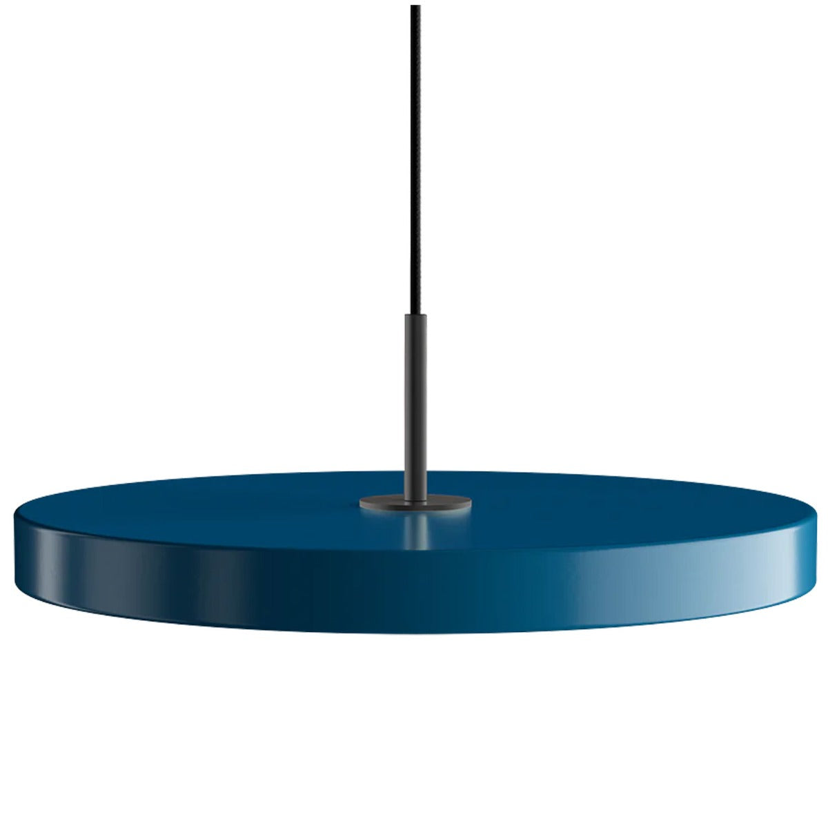 Asteria Pendel Medium - Petrol Blue / Black - Ø: 43 cm - Umage