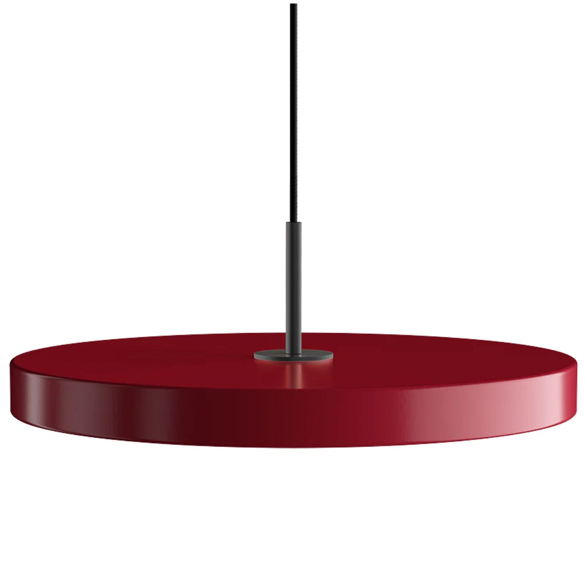 Asteria Pendel Medium - Ruby Red / Black - Ø: 43 cm - Umage