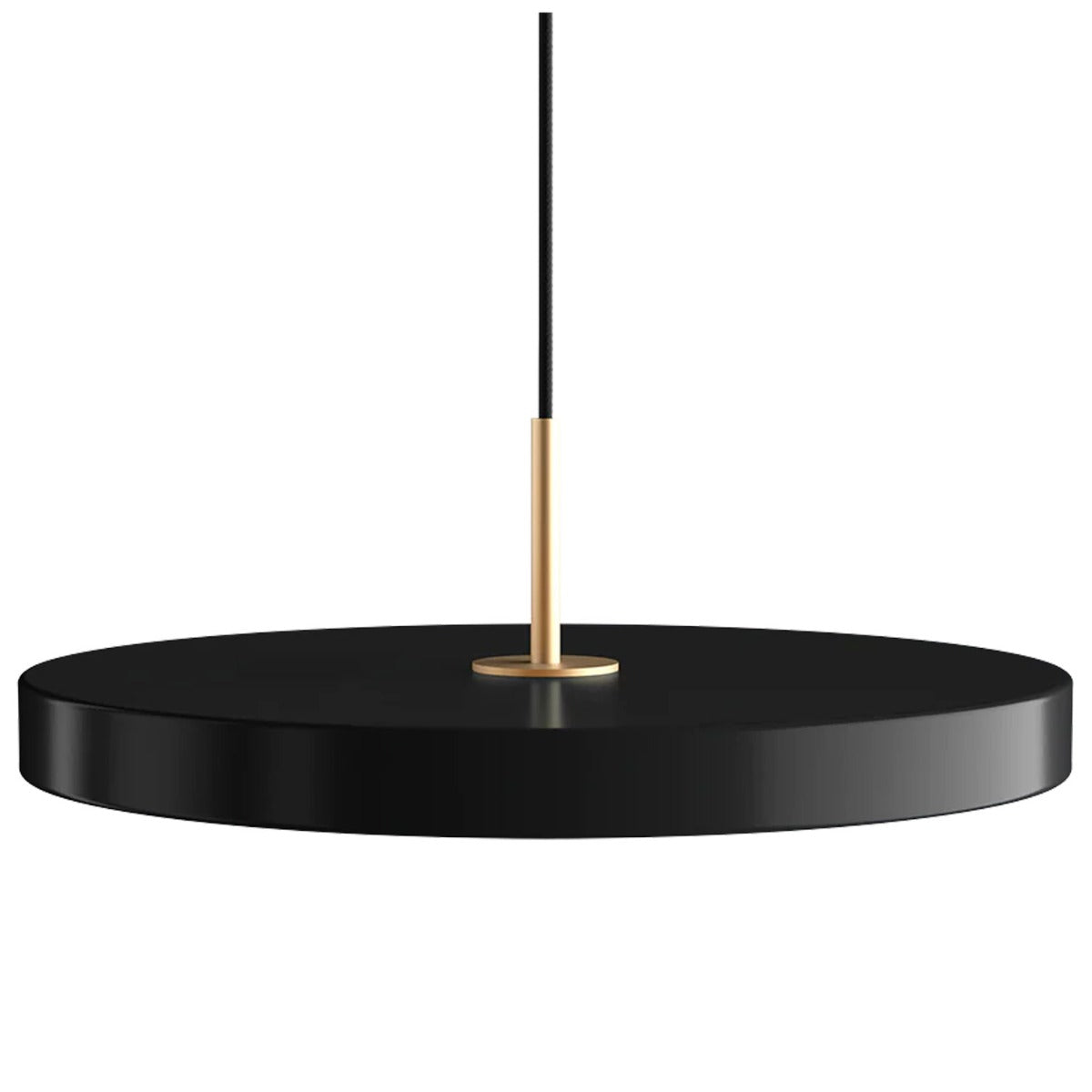 Asteria Pendel Medium - Black / Brass - Ø: 43 cm - Umage