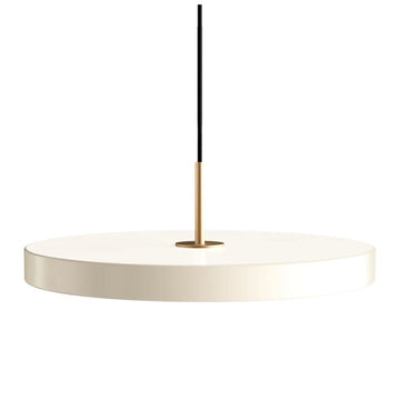 Asteria Pendel Medium - Pearl White / Brass - Ø: 43 cm - Umage