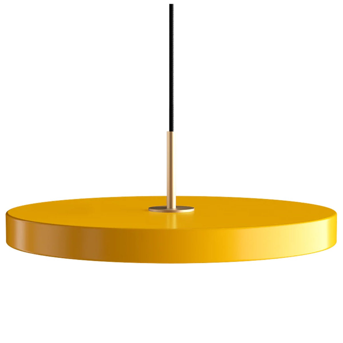 Asteria Pendel Medium - Saffron Yellow / Brass - Ø: 43 cm - Umage