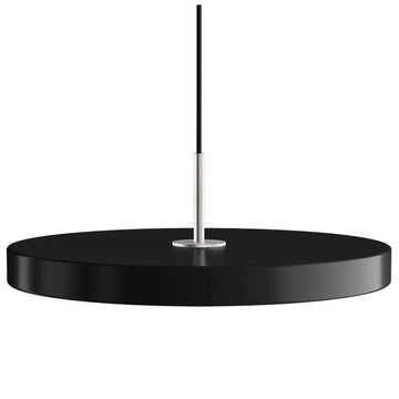 Asteria Pendel Medium - Black / Steel - Ø: 43 cm - Umage