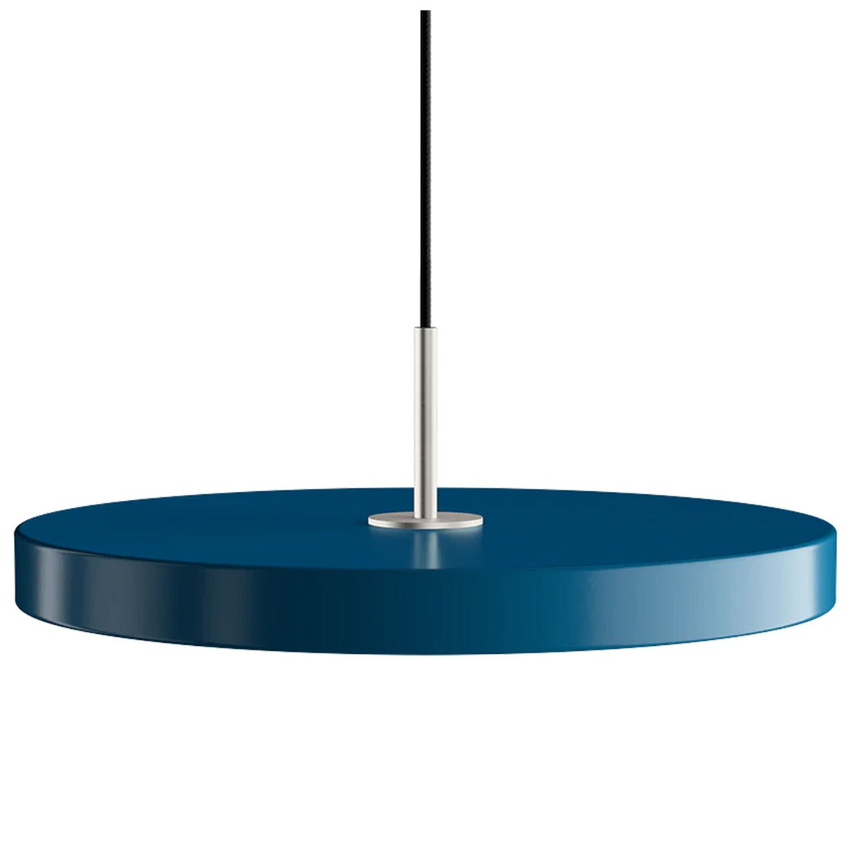 Asteria Pendel Medium - Petrol Blue / Steel - Ø: 43 cm - Umage