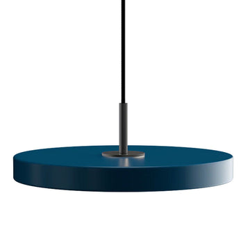 Asteria Pendel Mini - Petrol Blue / Black - Ø: 31 cm - Umage